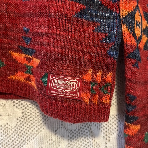 NWT Denim & Supply Aztec Sweater - Picture 4 of 7